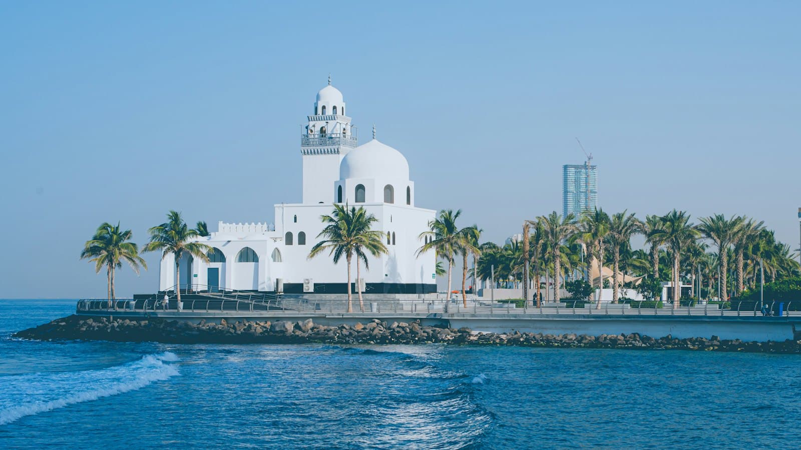 La mosquée flottante de Djeddah